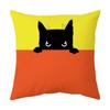 Sofa Chair Bed Living Room Decorative Pillowcase Fashion Cartoon Cute Cat Pillowcase