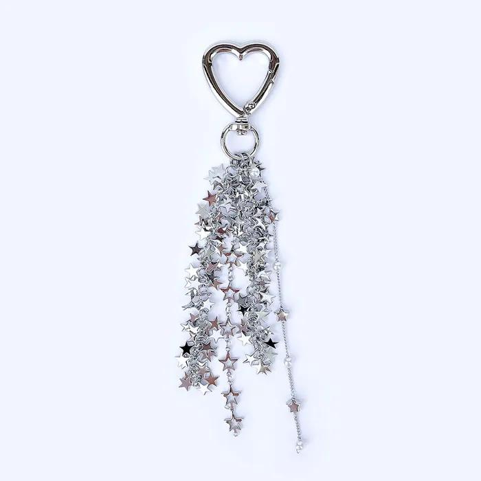 STARS OF PROMISE HEART KEY RING