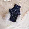 Small Flowers Puppy Tutu Dress Korean Style Pet Apparel New Dog Princess Dress  for Kittens