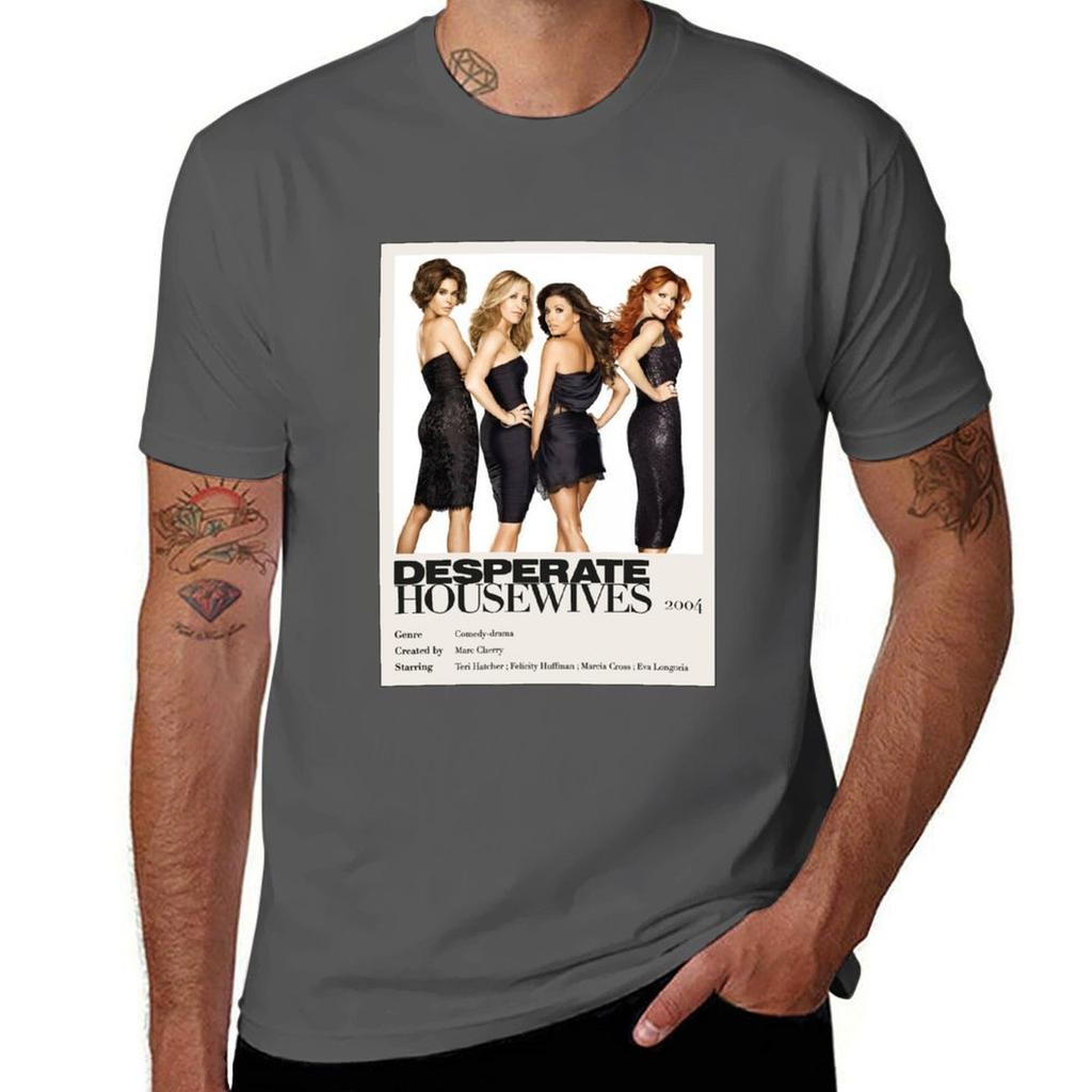 Desperate Housewives Minimalist Series Sheet Tshirt Christmas Casual Short Sleeve Top