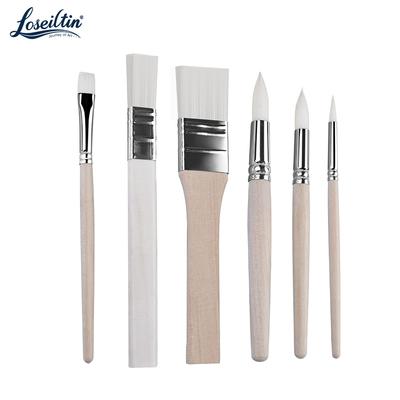 Children's Wooden Nylon Brush Set for Watercolor Oil Painting Chinese Painting Acrylic Art Brushes for Kids