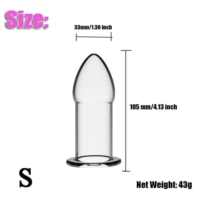 XL Hollow Anal Plug Vaginal Dilator Speculum Prostate Massager Huge Dildo Sex Toys for Woman Men Adult Products Buttplugs