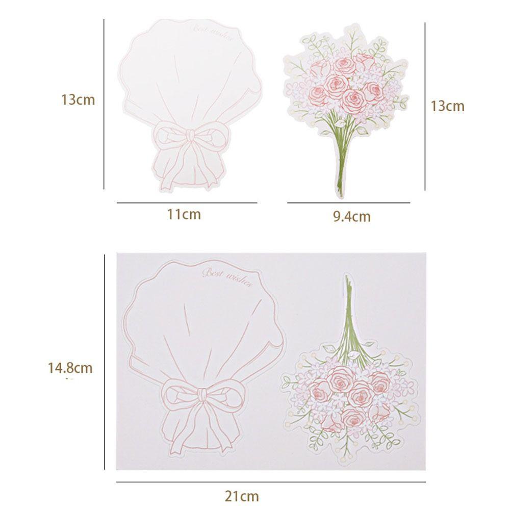 Mini Size Thank You Card DIY Bless Card Ins Cake Decor Tag  Birthday Gift