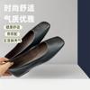 Factory Row Home with the Same Style Unmarked Super Soft Calfskin Square Head Minimalist Flat Sole Shoes Comfortable Grandma Shoes Women