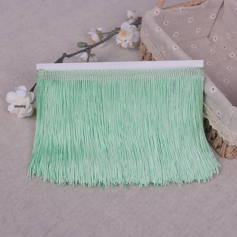 Polyester Fringe Tassel Trim (10-20cm) for Stage Costumes, Curtains, Carpets, and Lace Decorations
