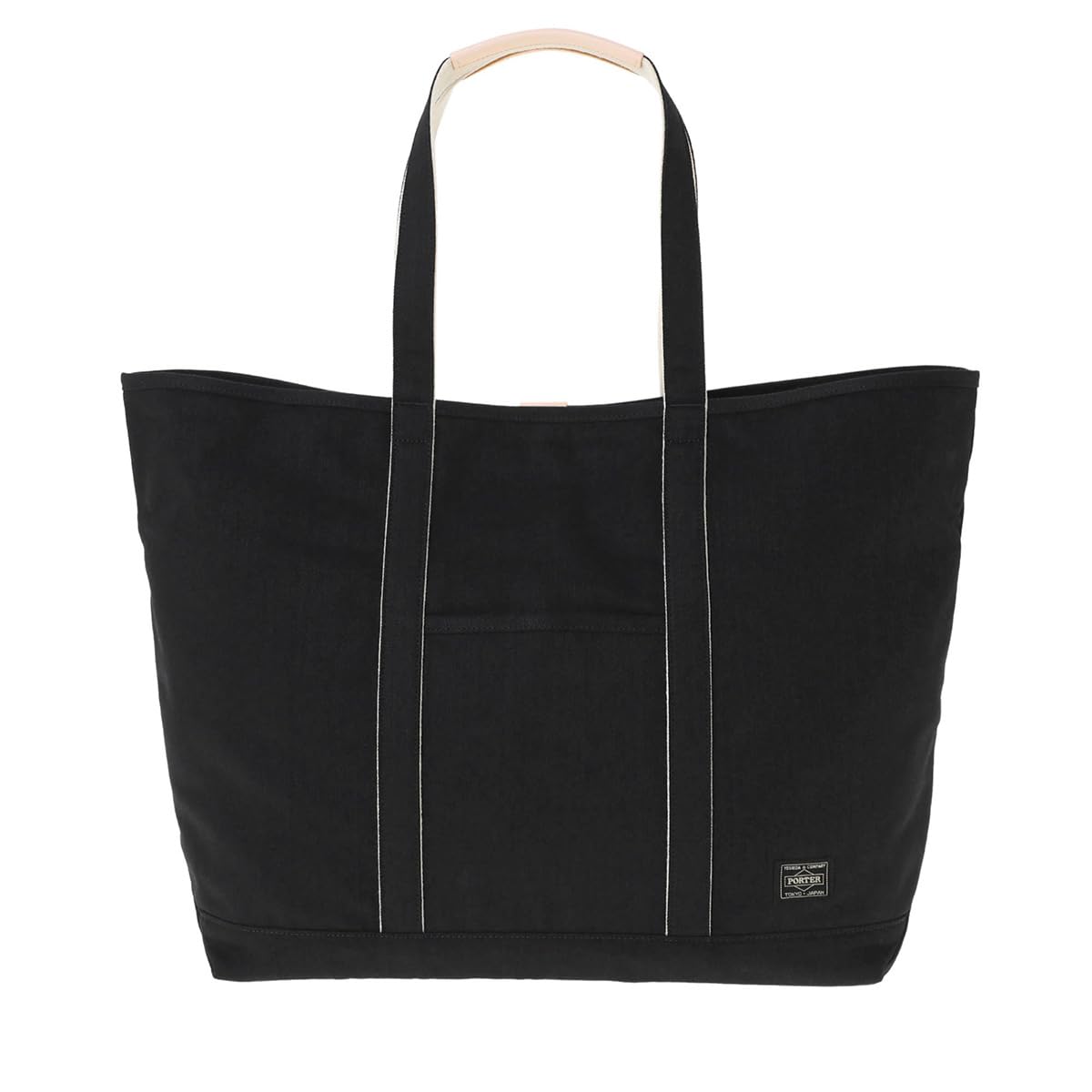 

[Porter] NOIR TOTE BAG (L) Tote Bag (L) 895-15158 Black