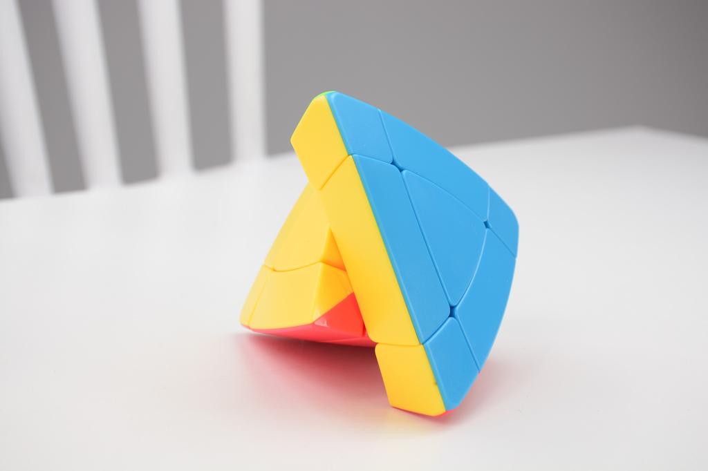 Shengsho cubo 3x3x3 disposizione torre magica cubo luminoso idea regalo natale