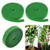 2 Rotoli Fascette da Giardino Regolabili Robuste Riutilizzabili, Supporto per Piante con Presa Forte