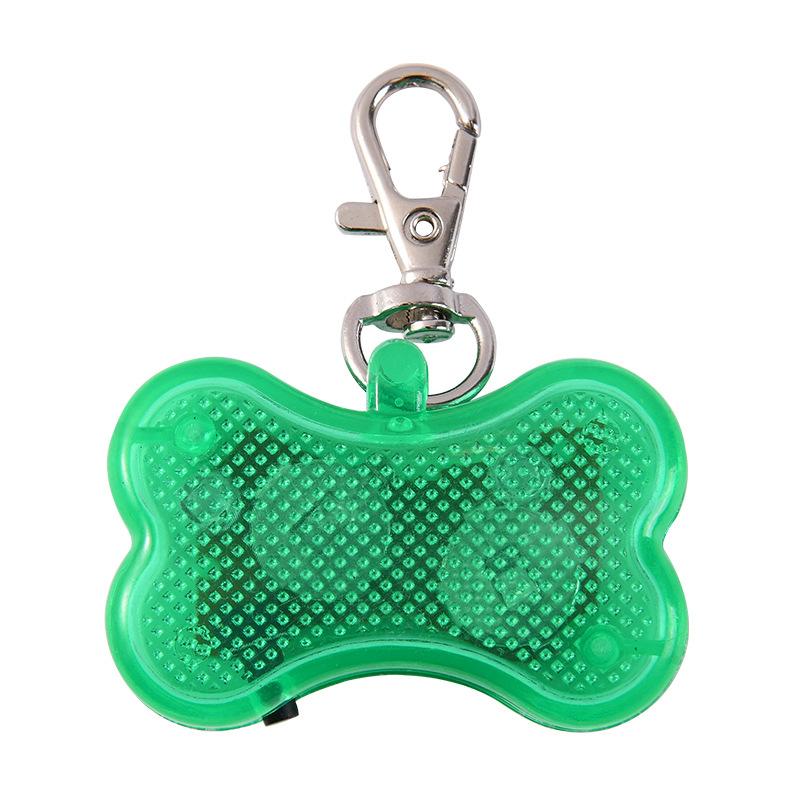 Pet Led Dog Collar Bone Pendant Dog Cat Collar Pet Leads Glow Accessories Outdoor Night Safety Decoration Light Pet Supplies