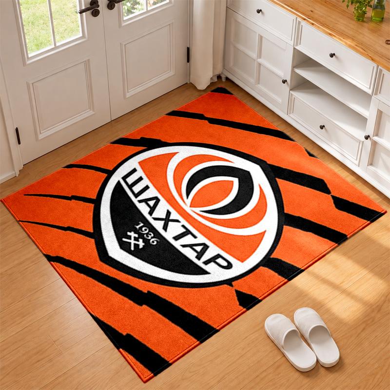 FC Shakhtar Donetsk Carpet Door Mat for Living Room or Bedroom Protective Mat Under Chair Office Decoration Christmas Gift Birthday Present