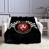 Motorrad Isle of Man TT Bedruckte Decken Flanell Warme Decke Weiche, gemütliche Decke Reisedecken Bettbezüge Geburtstagsgeschenk