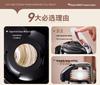 Giant Press-Type Hot Water Kettle with Large Capacity, Double-Tube Glass Liner for Household or Tea Room