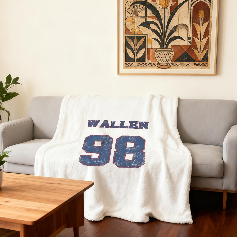 

M-Morgan W-Wallen I am the Problem Blanket Super Warm Comfortable Plush Throw Blanket Child Home Sofa Bedroom Gift 30x40in