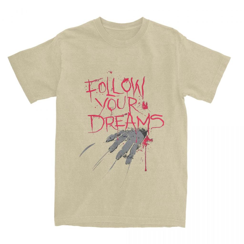 Elm Street Nightmare T-Shirt F-Freddy K-Kruger T Shirts Short-Sleeve Streetwear Tops Summer Pure Cotton O-Neck Oversize Tees