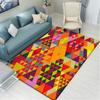 Geometric Style Porch Door Mat Non-slip Kitchen Living Room Carpet Bathroom Mat Indoor Carpet Door Mat Home