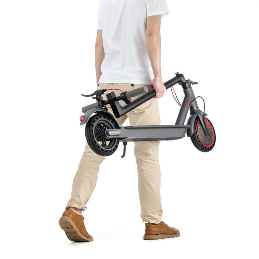 Foldable Electric Scooter 365GO – 36V 10.5Ah, 31km/h, 8.5" Solid Tires, 20–30km Range, Dual Brakes, IP65 Waterproof, 120kg Load