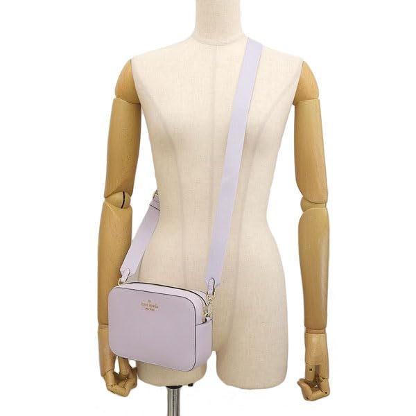 Kate Spade Madison Mini Camera Bag KC584 In Saffiano Leather Shoulder Outlet (Pastellav/Purple) - Women's Bag,
