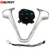 Car Frame Panel Steering Wheel Cover +Cruise Control Buttons + Wire For Ford Fiesta MK7 MK8 Ecosport 2013-2015