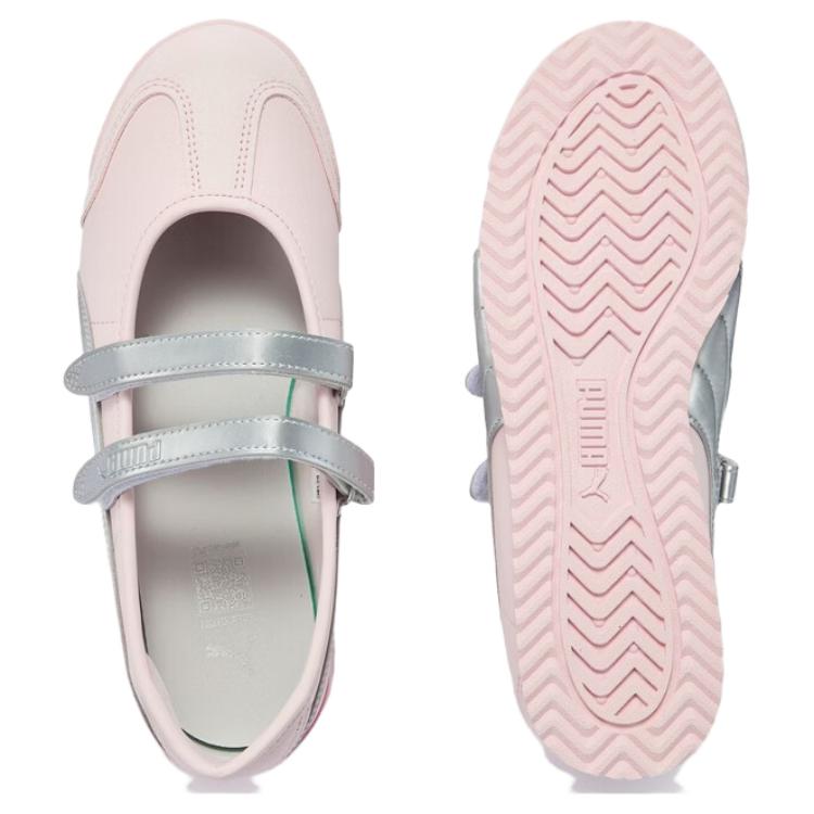 Puma Turino 2 Mary Jane Shoes Women's Silver Pink 409079-03