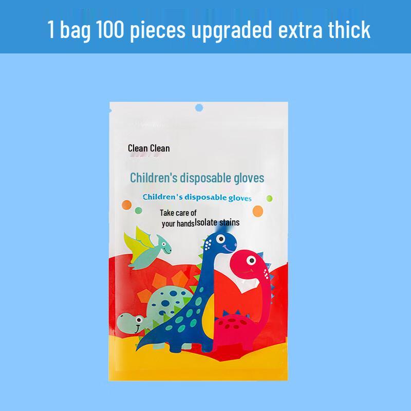 Children s Disposable Food Grade Plastic Gloves
