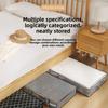 Cubic Storage Bag With Non Woven Fabric For Bedroom Closet Organizer And Travel Use