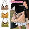 Vintage Retro Crossbody Backpack Large Capacity Commuting Shoulder Bag Cute Suede Tote Bag  Holiday