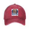 Sooty Sweep Silly Sausage Baseball Caps Washed Denim Hats Adjustable Casquette Hip Hop Baseball Cowboy Hat for Unisex