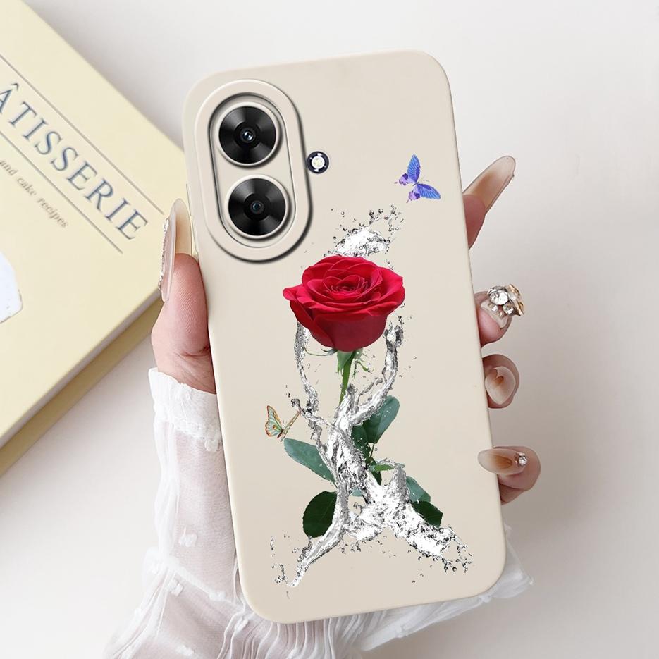 Für Realme Note 60 Hülle RMX3933 Luxus Candy Lackierte Abdeckung Weiche TPU Handyhülle Für Realme Note 60X Note60 Narzo N61 Fundas Coque