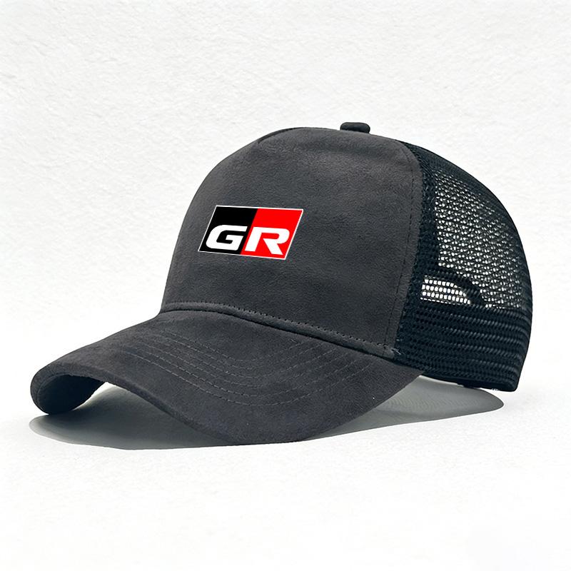 Fashion Car Emblem Prints Baseball Cap Racing Outdoor Sun Hat For Toyota GR 86 Supra Yaris RAV4 Prius Corolla C-HR Camry Auris