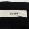 Unused Ebure Made In Japan High Waist Wide Pants 38 Navy Women Used