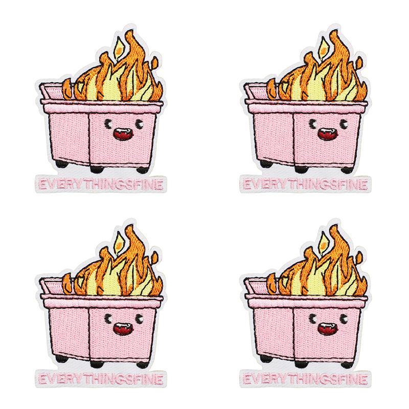 10pcs /Lots Cartoon Animals Embroidered Patches Cute Frog Duck Patch Iron On Patches For Clothing Thermoadhesive Patches Badges