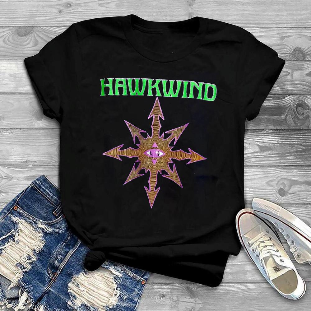 Rare Hawkwind The Xenon Codex Black Men All Size New Shirt NG2112 Unisex T-Shirt