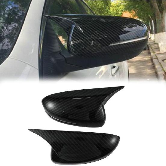 Carbon Fiber Rearview Side Mirror Cover Cap Housing Ox Horn Cover for Kia Optima K5 2011 2012 2013 2014 2015