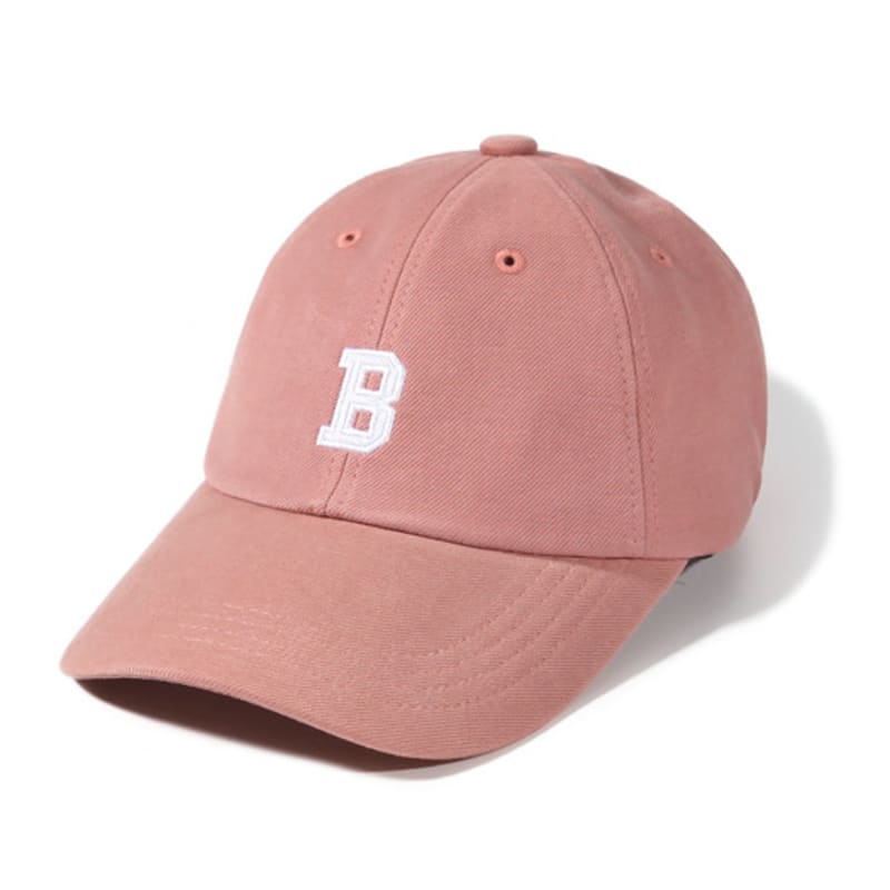 BUTDEEP Non-Logo Curve Cap - Dust Pink