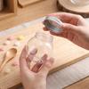 Sewacc Christmas Transparent Snow Globe DIY Set of Plastic Snow Globe Bottles Kit, 150ml, 10,