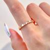 925 Sterling Silver Zircon Vintage Geometric Shape Rings For Women Gift Match Daily Party High Quality Fine Jewelry Accessories