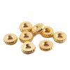 200Pcs CCB Spacer Beads 5.7/7.8mm Round Large Hole Wheel Beads for DIY Bracelet Necklace Jewelry Charms Making Findings Wholesal