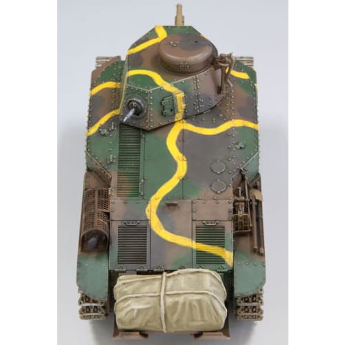 FineMolds 1/35 Military Series Imperial Japanese Army Type 89 Medium Tank (Type B) with Cargo Load, Plastic Model Kit FM62