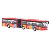Pull Back Alloy Bus Extended Length Full Function   Structure Educational Alloy Bus Vehicle Model Toy