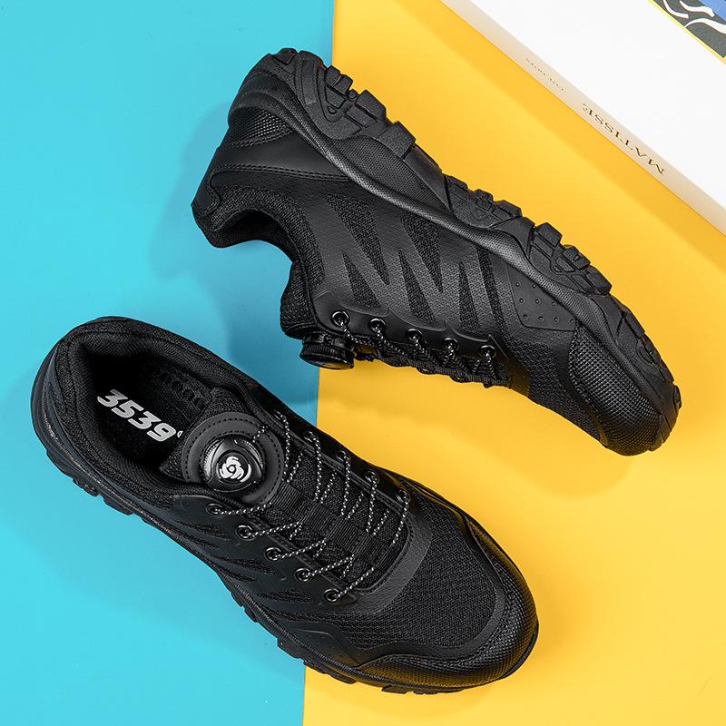 Men's No-Tie Lace Outdoor Hiking Sports Shoes