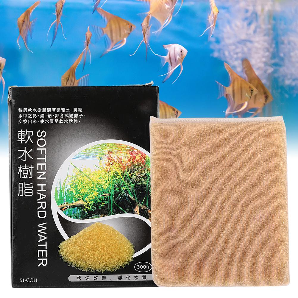 Soft Water Resin Filter Material Aquarium Filtering Particles for  Fish Tank Water Quality Softening