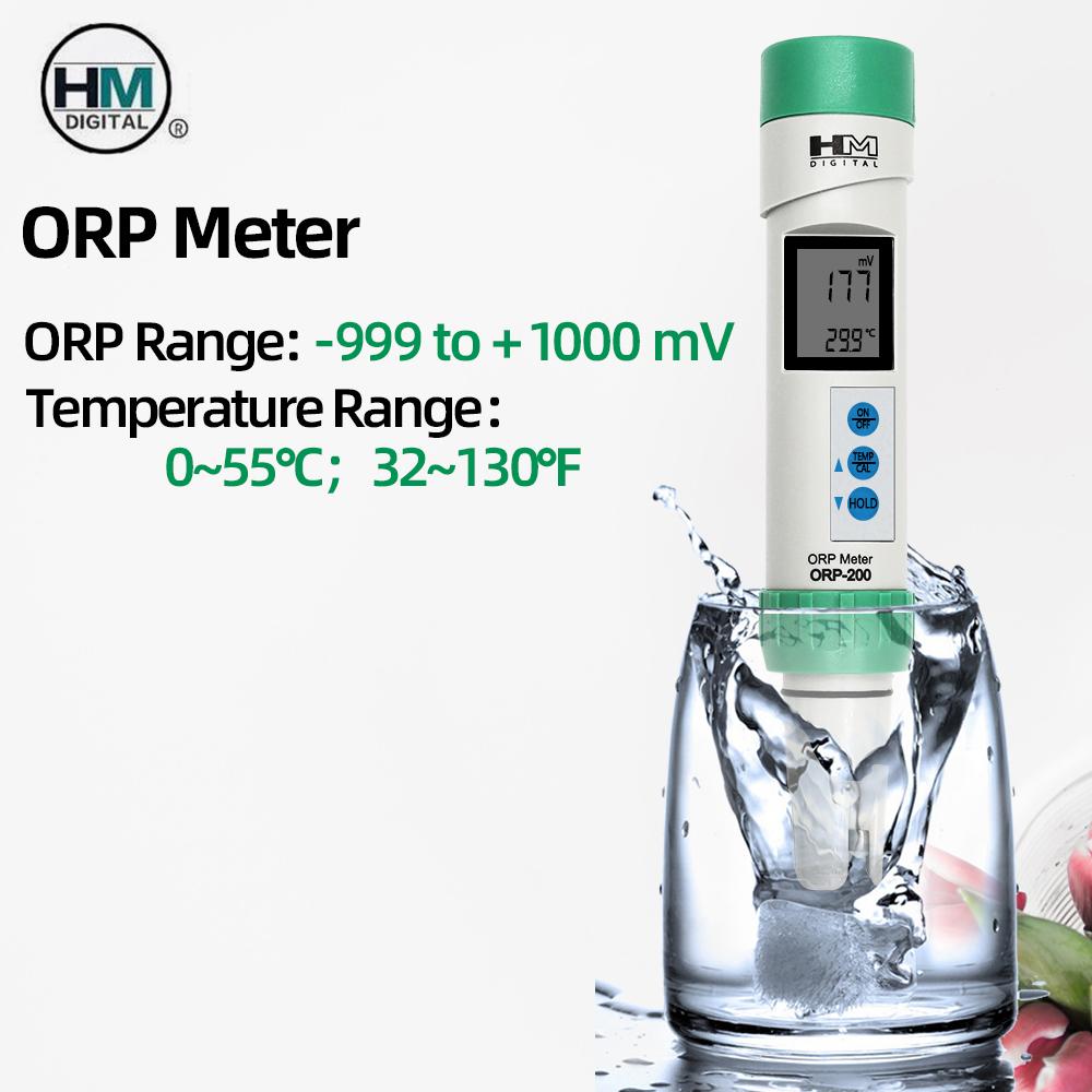 

HM Цифровий тестер якості води 2/3/4 в 1 Комбінований вимірювач TDS EC Температура PH-метр PH-200 PH-метр ORP-тестер для гідропоніки Акваріума