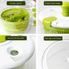 Newest Hot Wash And Spin - Dry Salad Spinner, Large Dryer, New Bowls, Green Vegetable Dehydrator