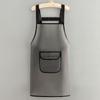 Unisex TPU Transparent Waterproof Apron: Fashionable, Oil-Proof, Ideal for Home, Kitchen, or Restaurant Dishwashing & Seafood Prep