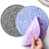 Silicone Coaster Wine Glass Bar Counter Thickened Cup Pad Round Heat Resistant Pot Mat Kitchen