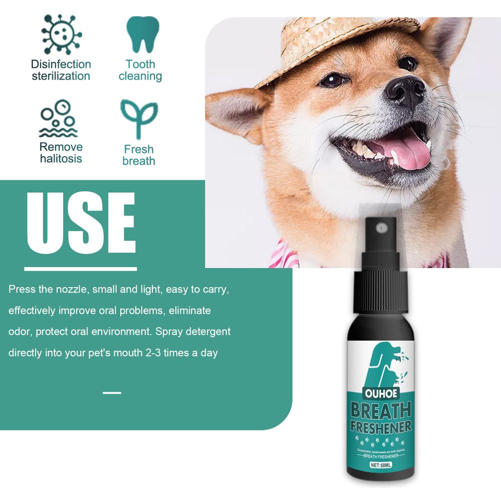Pet Oral Deodorant Kopek Nefes Tazeleyici Dis Temizleme Spreyi Agiz Kokusu Giderici Agiz Boslugu Deodorant Evcil Hayvan Bakim Kaynagi Uygun Fiyatli Satin Alin Fiyat Ucretsiz Teslimat Fotograflarla Gercek Yorumlar Joom
