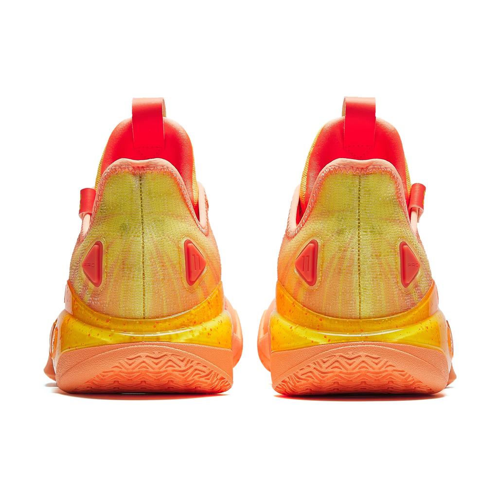 Kyrie Irving X Anta Shock Wave 5 Pro Sun Men Sneakers Orange Fluorescent-Tangerine Fluorescent-Light-Orange 112411111S-2
