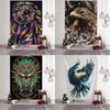 Owl Decorative Tapestry Office Living Room Decor Home Wall Tapestry