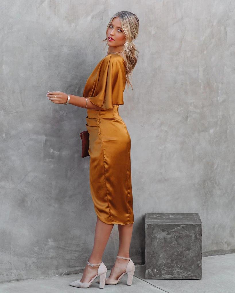 2021 Sexy One-Shoulder Irregular Evening Dress for Women