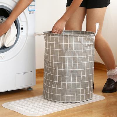 Cartone Pieghevole Panni Sporchi Tessuto Cotone Lino Secchio Contenitore Giocattoli Animali Impermeabile Cesto Domestico Cesto Panni Sporchi